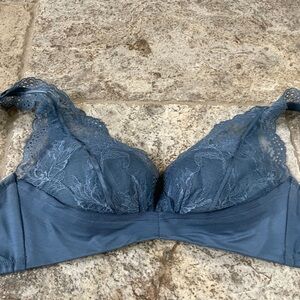 Dusty blue Understance Bra 34 D